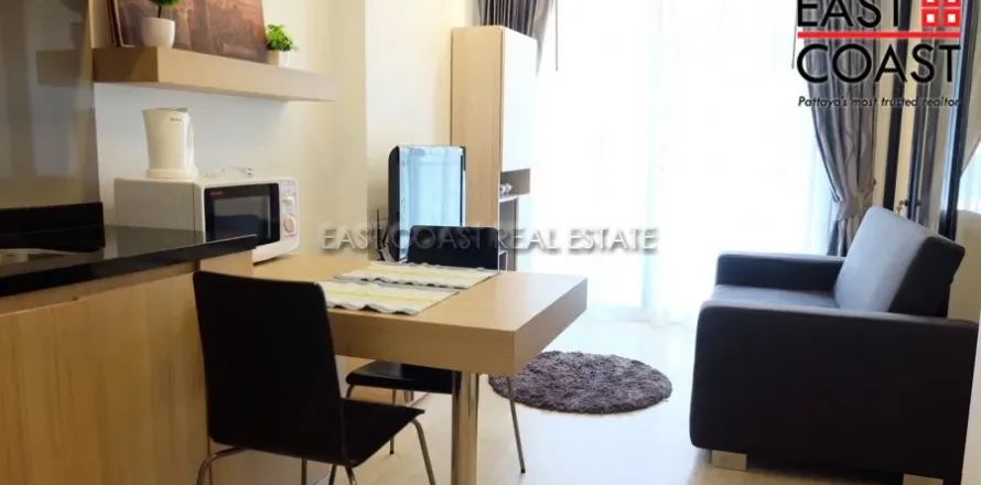 Condominio de 1 dormitorio en Pattaya, Tailandia № 212834