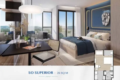 Studio dans le Condo à Phuket, Thaïlande № 152188 - photo 2