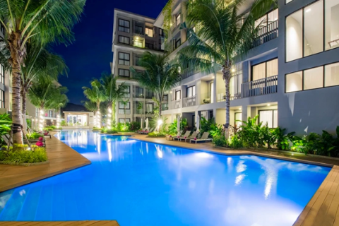 Квартира в Пхукете, Таиланд с 2 комнатами  № 150852 - фото 1