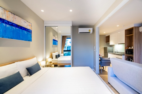 Квартира в Пхукете, Таиланд с 2 комнатами  № 150852 - фото 12