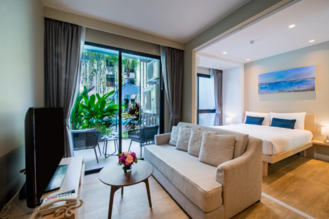 Квартира в Пхукете, Таиланд с 2 комнатами  № 150852 - фото 4