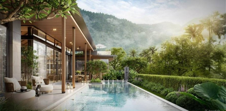 Вилла в Банг Тао, Таиланд с 4 спальнями  № 135303