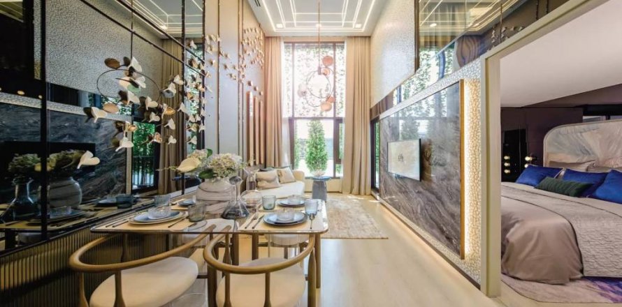 Кондоминиум с 1 спальней в Бангкоке, Таиланд № 135302