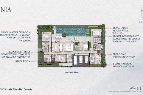 Вилла в Пхукете, Таиланд с 4 спальнями № 170177 - фото 14
