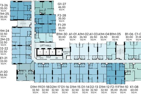 Condo in Bangkok, Thailand, 1 bedroom  № 170172 - photo 11