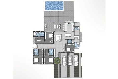 Villa in Chiang Mai, Thailand 4 bedrooms № 146592 - photo 12