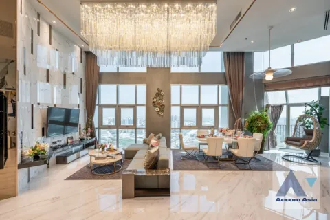 Penthouse in Huai Khwang, Bangkok, Thailand 2 Schlafzimmer № 216718 - Foto 5