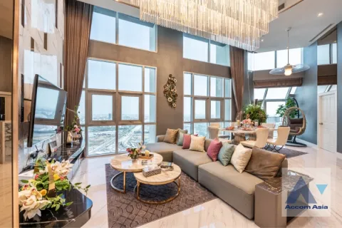 Penthouse in Huai Khwang, Bangkok, Thailand 2 Schlafzimmer № 216718 - Foto 2