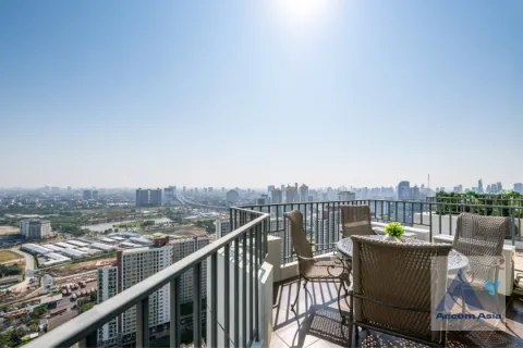 Penthouse in Huai Khwang, Bangkok, Thailand 2 Schlafzimmer № 216718 - Foto 12