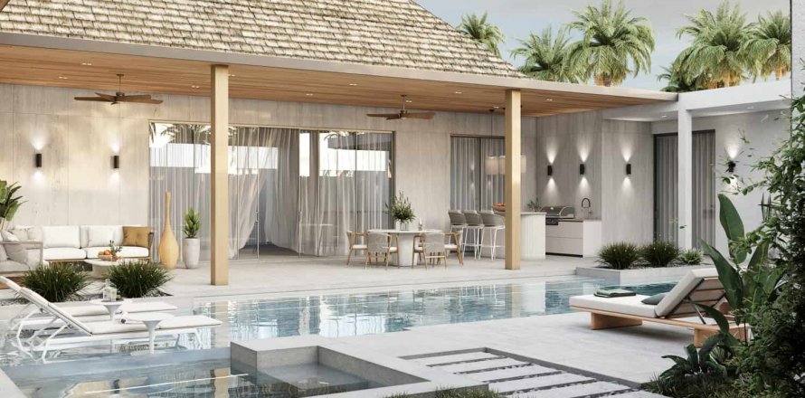 Villa à Bang Tao, Thaïlande 4 chambres № 166580