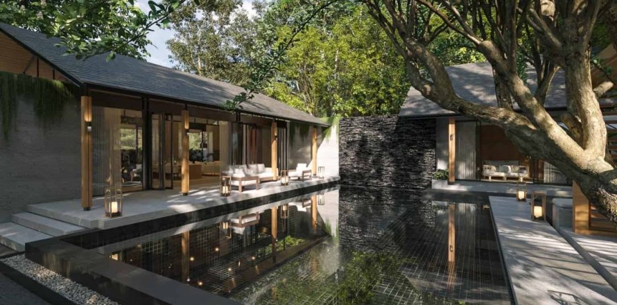 Вилла в Банг Тао, Таиланд с 4 спальнями № 166579