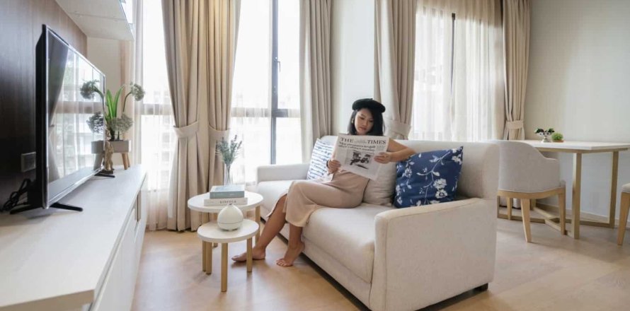 Condo à Bangkok, Thaïlande, 1 chambre  № 166574