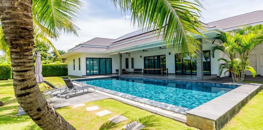 Вилла в Ча-аме, Таиланд с 3 спальнями  № 140058