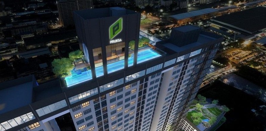 Кондоминиум с 2 спальнями в Бангкапи, Бангкок, Таиланд № 139482