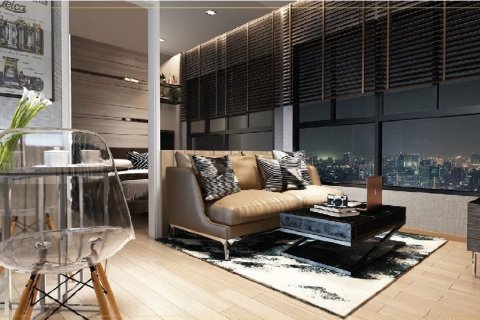 Кондоминиум с 2 спальнями в Бангкапи, Бангкок, Таиланд № 139482 - фото 5