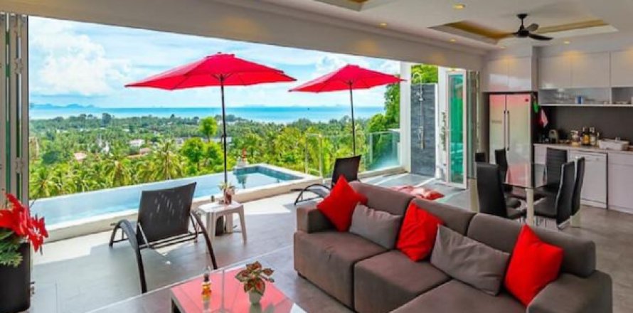 Villa à Ko Samui, Thaïlande 3 chambres № 194116