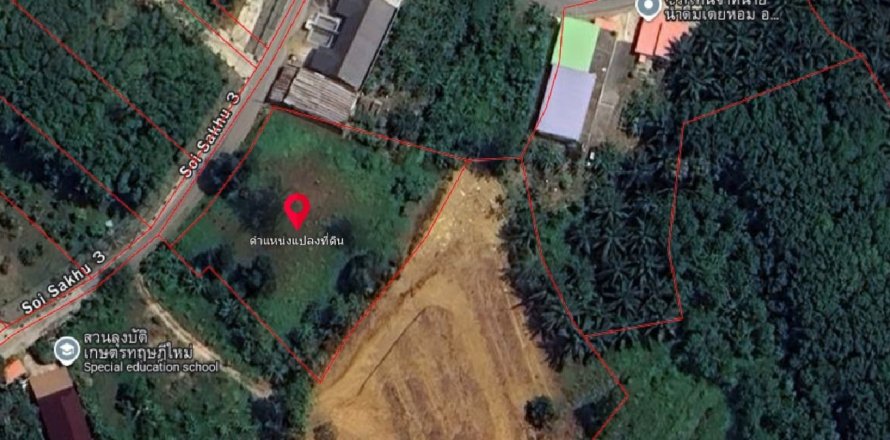 Terrain à Phuket, Thaïlande 2974.8 m2 № 145871