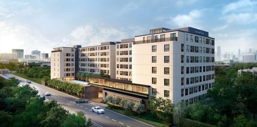 Кондоминиум с 1 спальней в Бангкоке, Таиланд № 166265