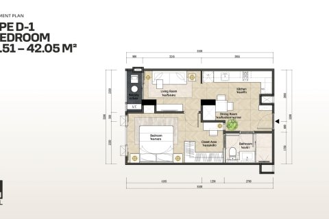 คอนโดมิเนียมในพัทยา, ประเทศไทย, 1 ห้องนอน № 233692 - รูปถ่าย 15