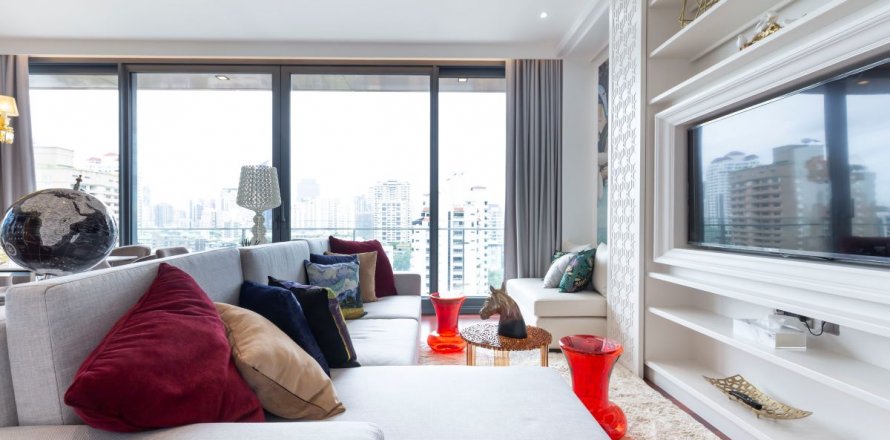 Condo à Watthana, Bangkok, Thaïlande, 2 chambres  № 133993