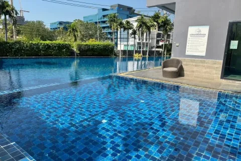 Condominio de 1 dormitorio en Jomtien Beach, Pattaya, Tailandia № 211720 - foto 13