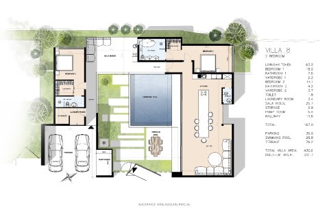 Villa à Ko Samui, Thaïlande 2 chambres № 165104 - photo 16