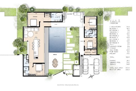 Villa à Ko Samui, Thaïlande 3 chambres № 165105 - photo 19