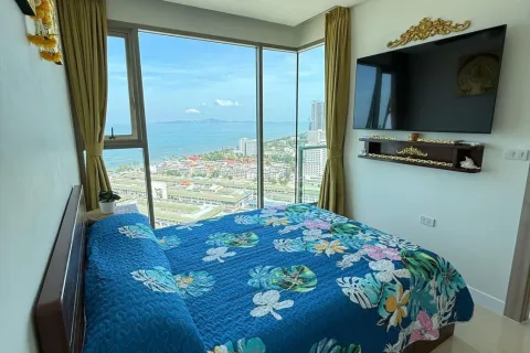 Квартира в Паттайе, Таиланд с 2 комнатами  № 155516 - фото 20