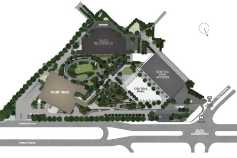 Condo à Bangkok, Thaïlande, 2 chambres № 166341 - photo 7