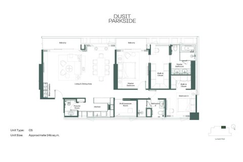 Condo à Bangkok, Thaïlande, 2 chambres № 166341 - photo 6