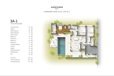 Villa sur Layan Beach, Thaïlande 3 chambres № 166338 - photo 10