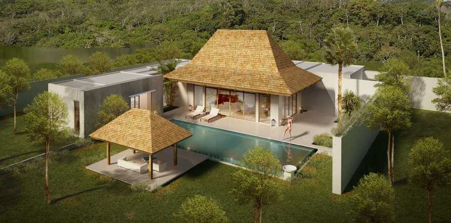 Villa sur Layan Beach, Thaïlande 3 chambres № 166337