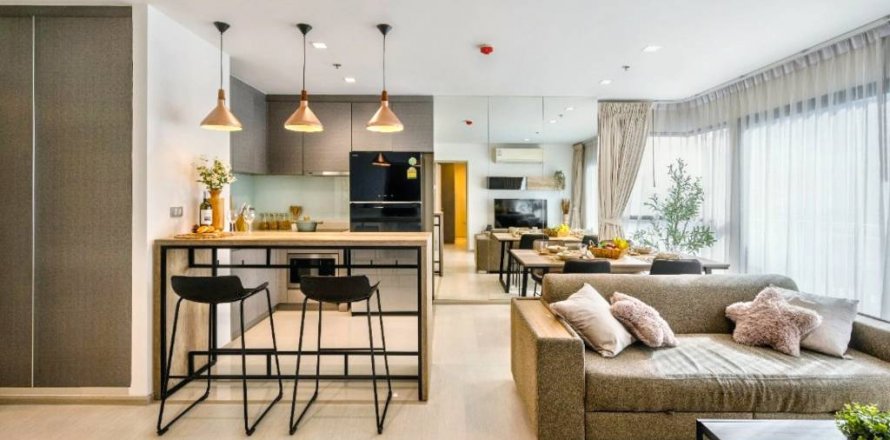 Кондоминиум с 2 спальнями в Пхракханонге, Бангкок, Таиланд № 115114