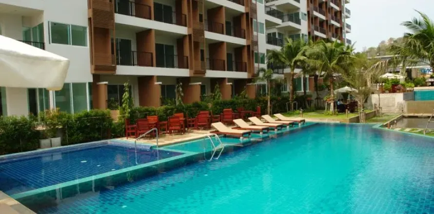 Estudio en el condominio en Pattaya, Tailandia № 212922