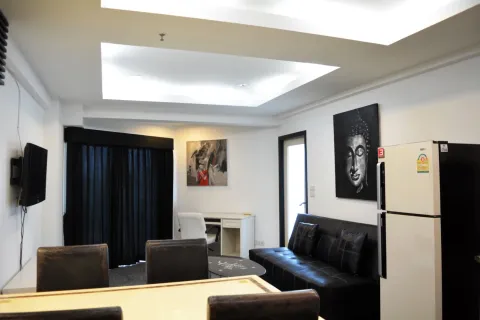 Квартира в Паттайе, Таиланд с 2 комнатами  № 155497 - фото 1