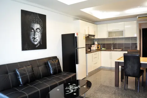 Квартира в Паттайе, Таиланд с 2 комнатами  № 155497 - фото 19