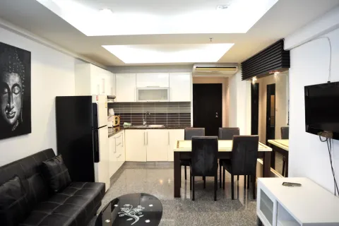 Квартира в Паттайе, Таиланд с 2 комнатами  № 155497 - фото 2