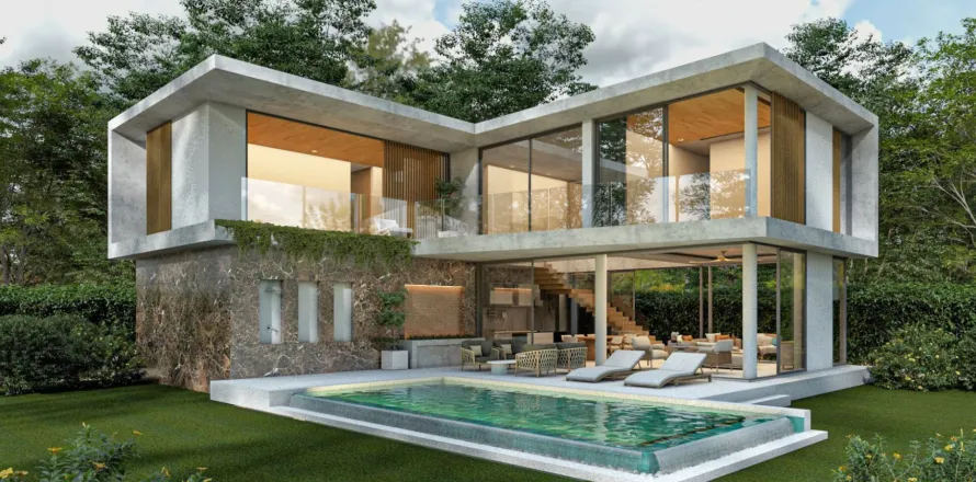 Villa in Phuket, Thailand 4 bedrooms № 157240