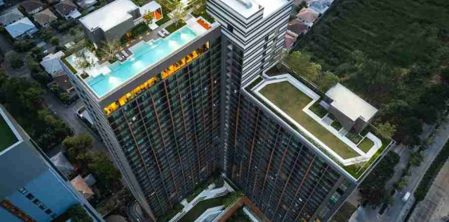 Condo à Bangkok, Thaïlande, 1 chambre № 208873