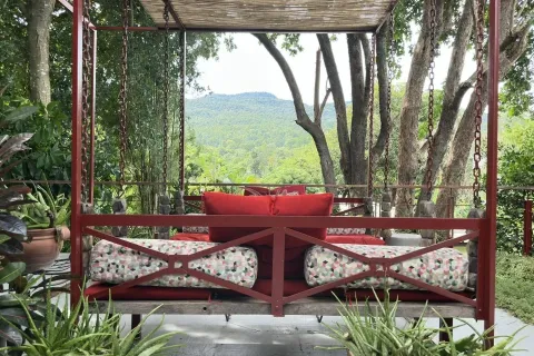 Вилла в Чиангмае, Таиланд с 7 спальнями  № 149780 - фото 21