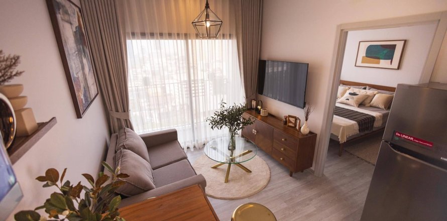 Студия в кондо в Ваттхане, Бангкок, Таиланд № 164618