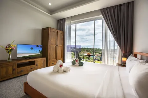 Кондоминиум с 2 спальнями в Самуи, Таиланд № 164624 - фото 12