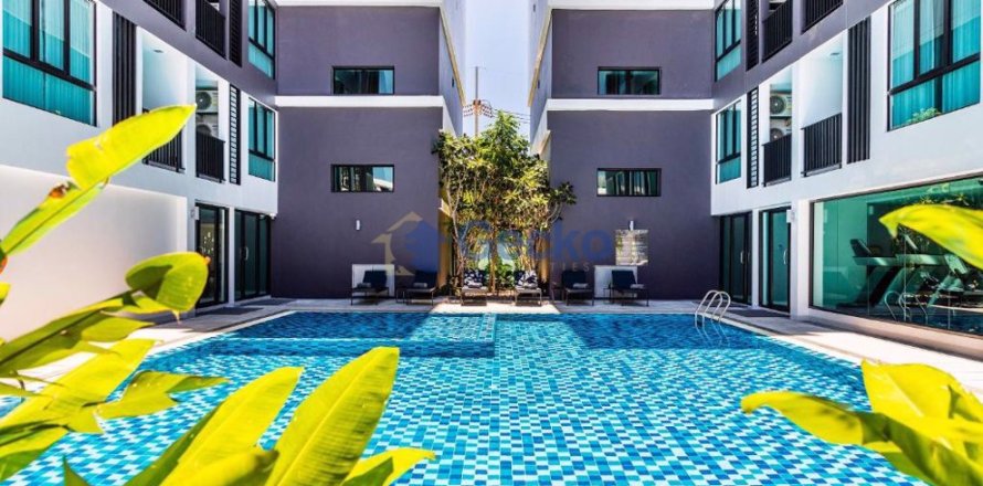 Estudio en el condominio en Pattaya, Tailandia № 209352