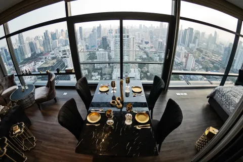 Кондоминиум с 2 спальнями в Ратчатхеви, Бангкок, Таиланд № 159380 - фото 1