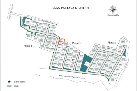 Дом в Паттайе, Таиланд с 4 комнатами № 155650 - фото 18