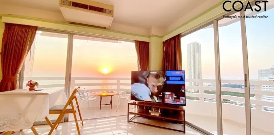 Condominio de 1 dormitorio en Jomtien Beach, Pattaya, Tailandia № 213083