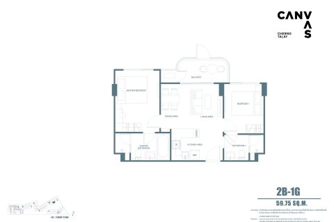 Condo in Bang Tao, Thailand, 2 bedrooms  № 165563 - photo 15