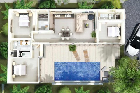 Вилла в Пангане, Таиланд с 3 спальнями № 165830 - фото 9