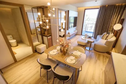 Condominio de 2 dormitorios en Jomtien Beach, Pattaya, Tailandia № 211003 - foto 24