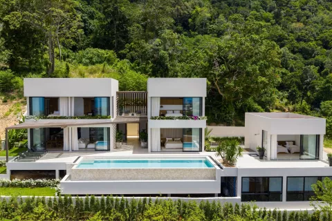 Вилла в Самуи, Таиланд с 5 спальнями  № 138950 - фото 1